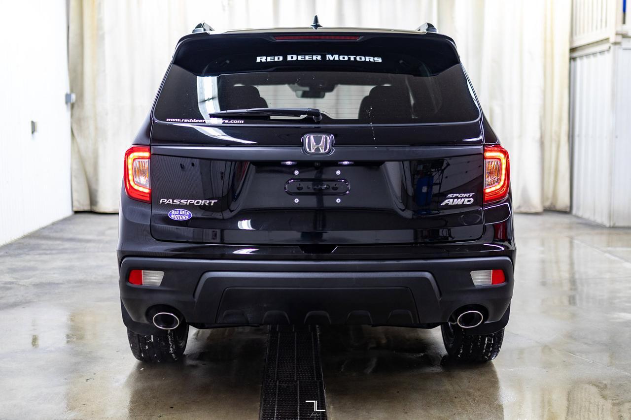 2021 Honda Passport AWD Sport Roof BCam Red Deer AB
