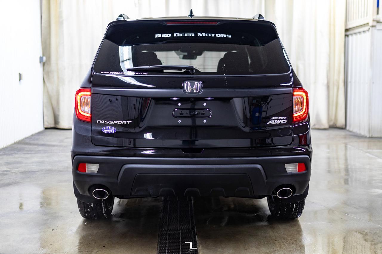2021 Honda Passport AWD Sport Roof BCam Red Deer AB