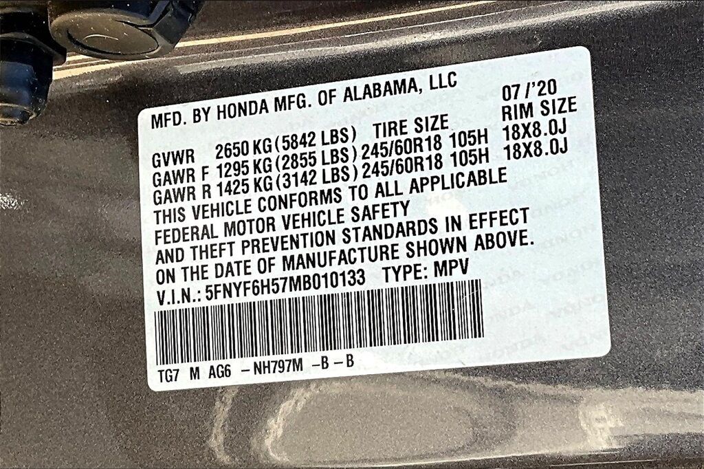 2021 Honda Pilot EX-L OR