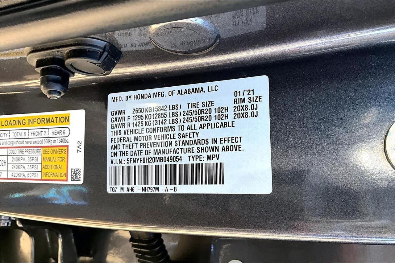 2021 Honda Pilot Special Edition Folsom CA