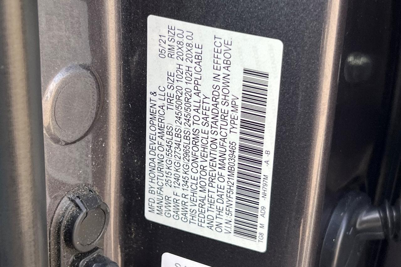 2021 Honda Pilot Special Edition Roseville CA
