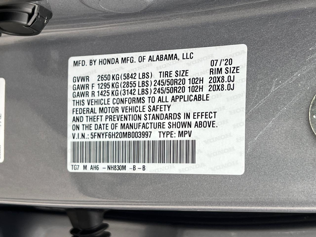 2021 Honda Pilot Special Edition Hagerstown MD