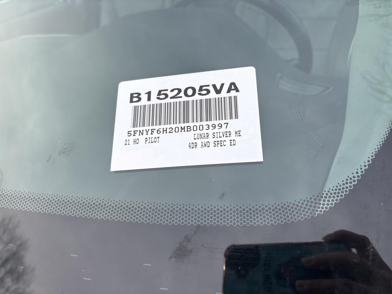 2021 Honda Pilot Special Edition Hagerstown MD