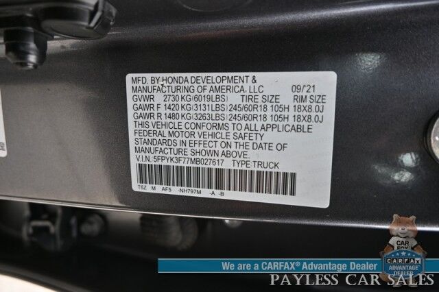 2021 Honda Ridgeline RTL-E Wasilla AK