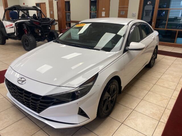 2021 Hyundai Elantra Hybrid Blue