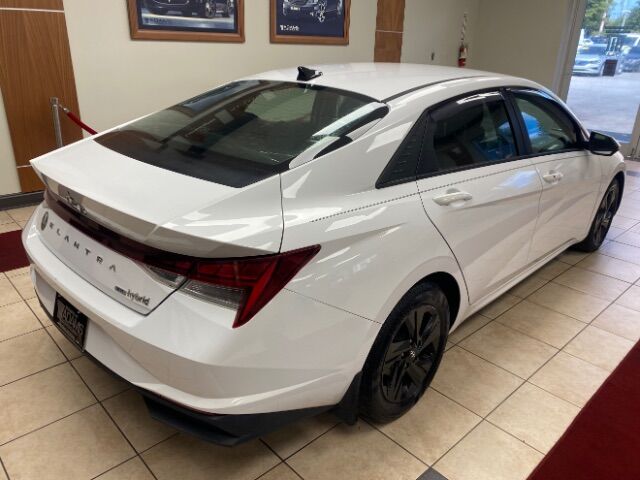 2021 Hyundai Elantra Hybrid Blue