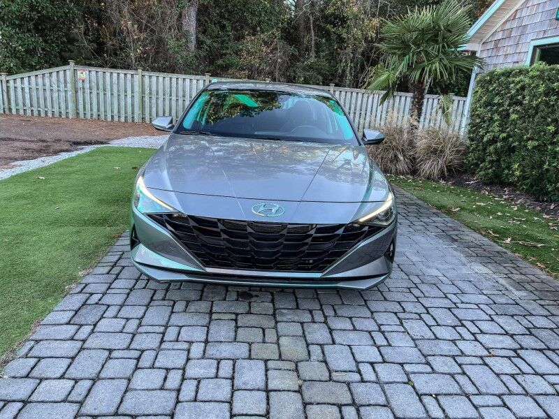 2021 Hyundai Elantra Hybrid Blue