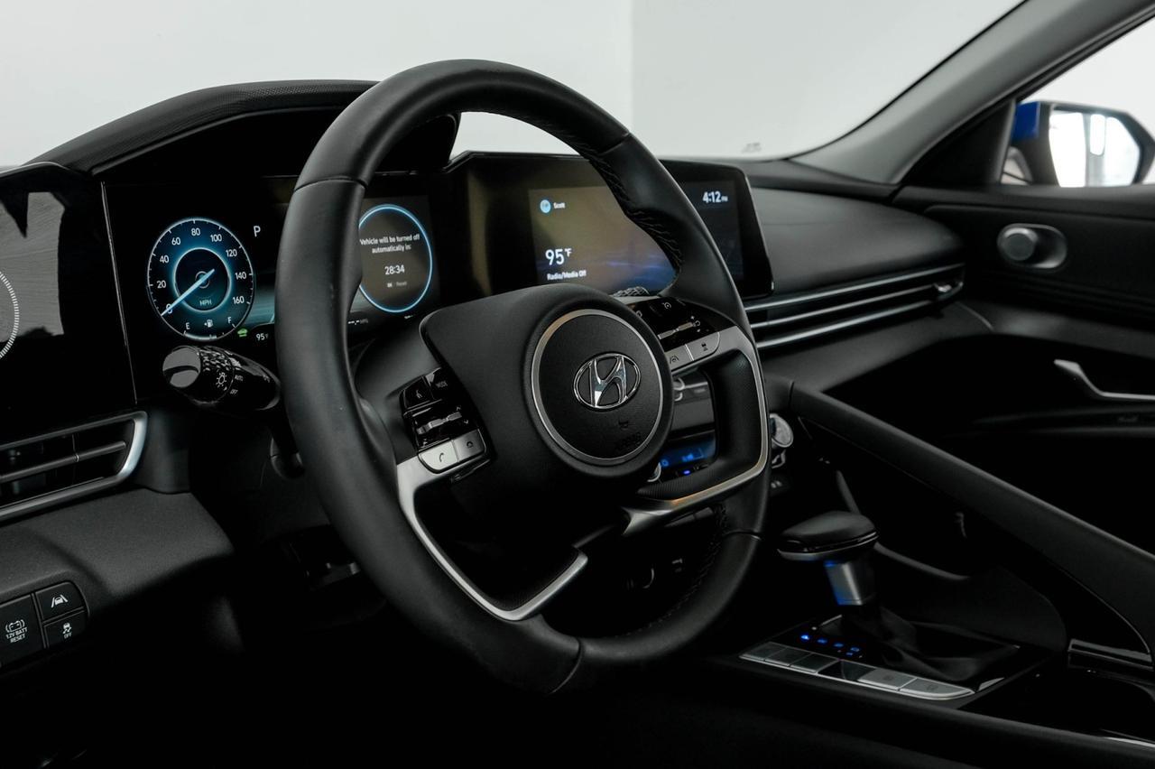 2021 Hyundai Elantra Hybrid LIMITED BLIND SPOT ASSIST LANE KEEP ASSIST FORWARD COLLISION ALERT NAVIGATION SUNROOF Carrollton TX