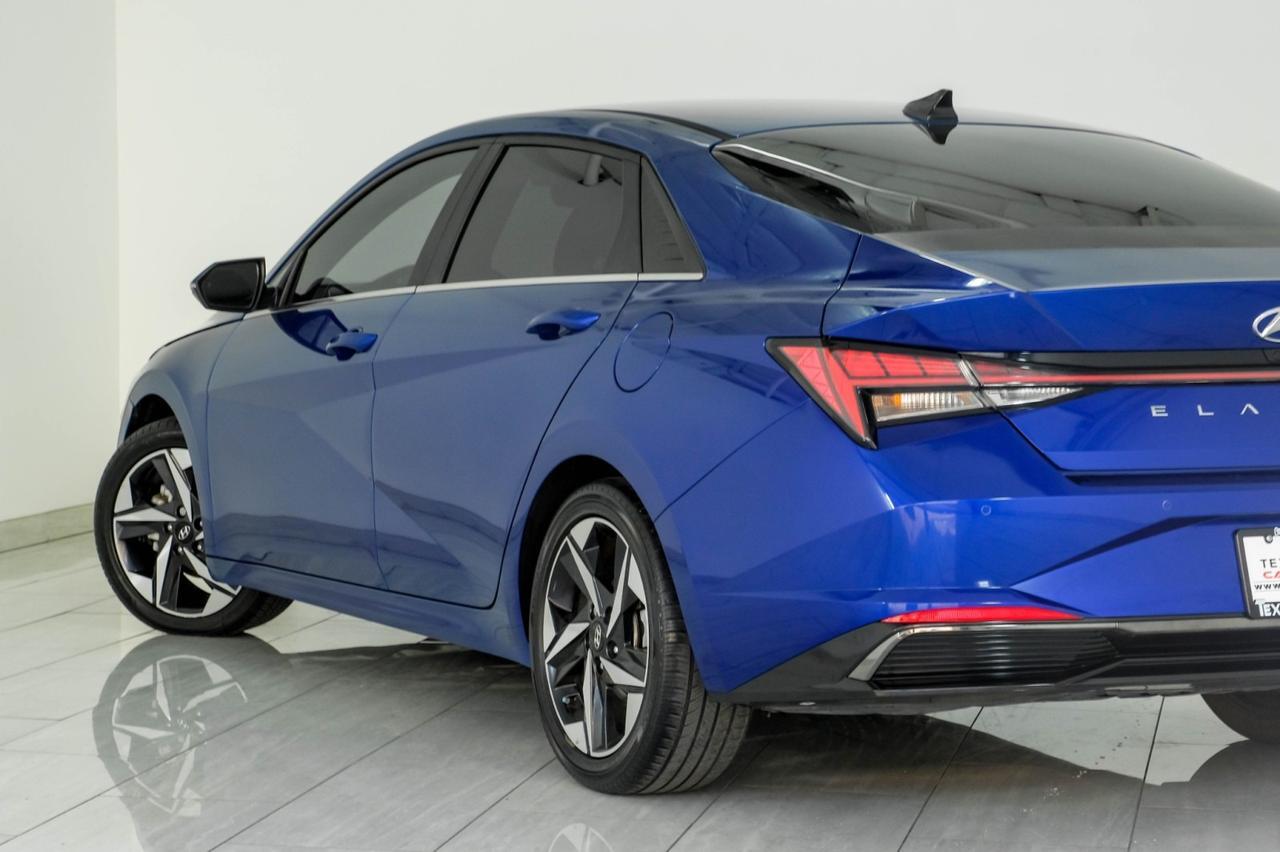 2021 Hyundai Elantra Hybrid LIMITED BLIND SPOT ASSIST LANE KEEP ASSIST FORWARD COLLISION ALERT NAVIGATION SUNROOF Carrollton TX