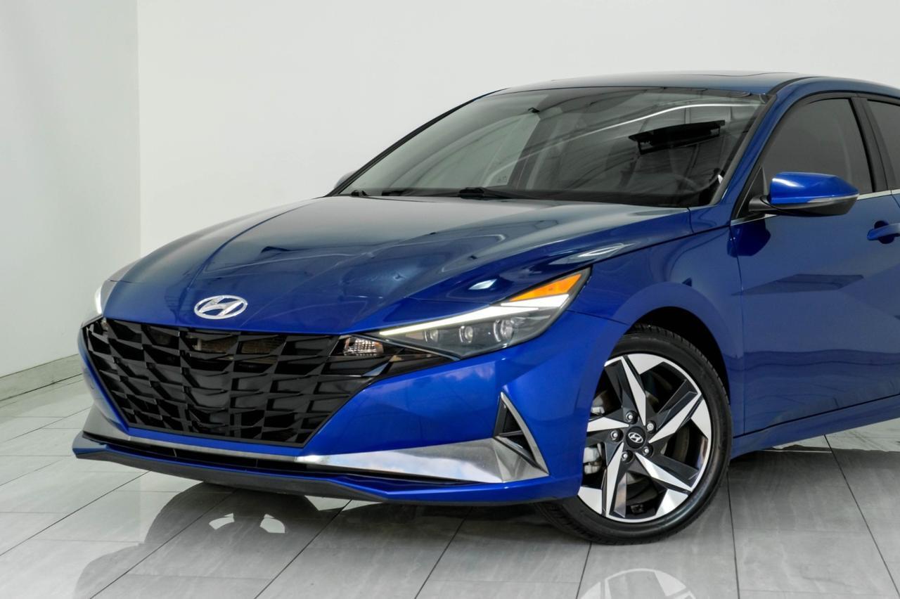 2021 Hyundai Elantra Hybrid LIMITED BLIND SPOT ASSIST LANE KEEP ASSIST FORWARD COLLISION ALERT NAVIGATION SUNROOF Carrollton TX