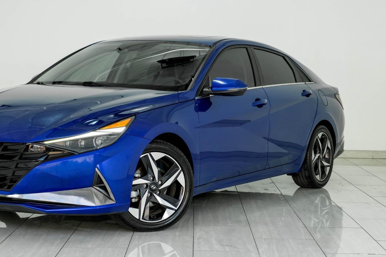2021 Hyundai Elantra Hybrid LIMITED BLIND SPOT ASSIST LANE KEEP ASSIST FORWARD COLLISION ALERT NAVIGATION SUNROOF Carrollton TX