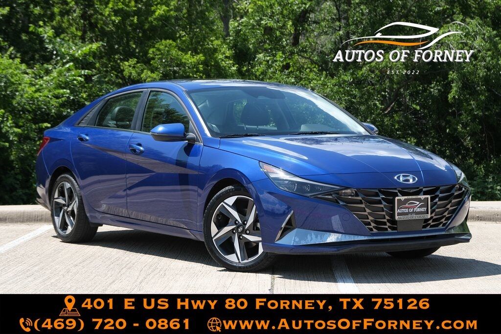 2021 Hyundai Elantra Limited Forney TX 56709770