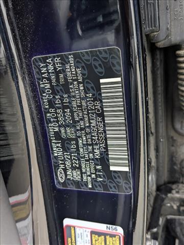 2021 Hyundai Elantra SEL Roseville CA