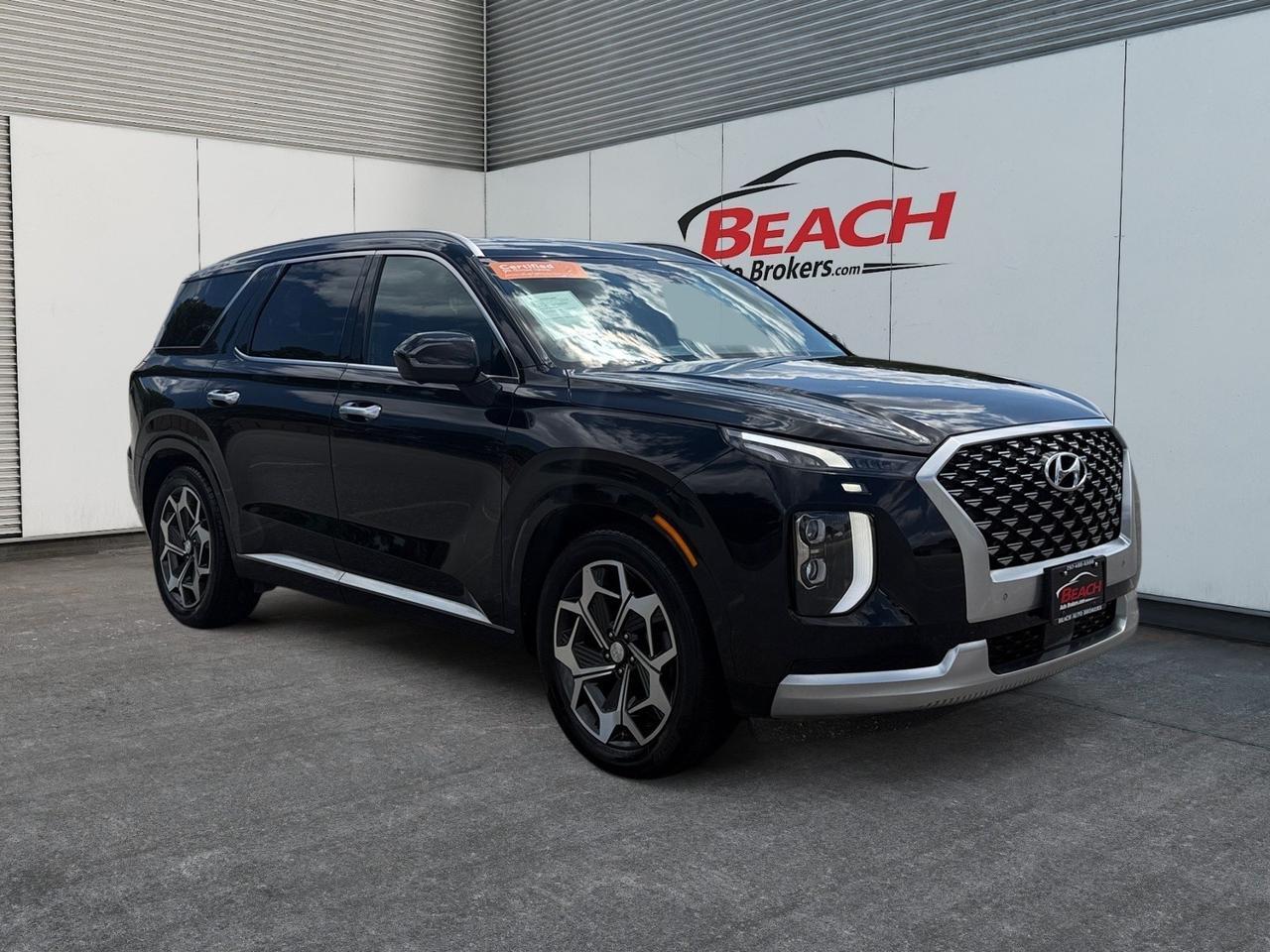 2021 Hyundai Palisade Calligraphy, SUNROOF, HEATED FRONT AND BACK SEATS, 3RD ROW, APPLE CARPLAY, 360 CAMERA, BLIND SPOT ALERT, DRIVE THIS HYUNDAI HOME TODAY! Norfolk VA