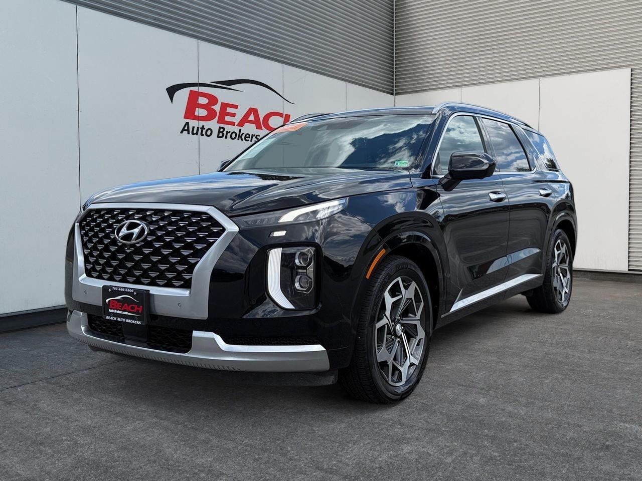 2021 Hyundai Palisade Calligraphy, SUNROOF, HEATED FRONT AND BACK SEATS, 3RD ROW, APPLE CARPLAY, 360 CAMERA, BLIND SPOT ALERT, DRIVE THIS HYUNDAI HOME TODAY! Norfolk VA