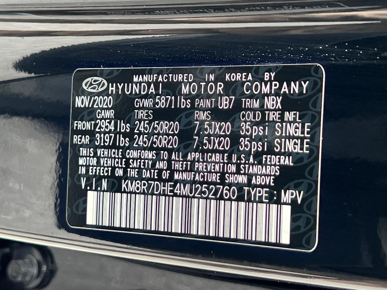 2021 Hyundai Palisade Calligraphy Hagerstown MD