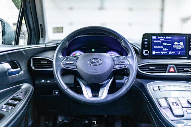 2021 Hyundai Santa Fe Hybrid AWD Preferred Leather Roof BCam Red Deer AB