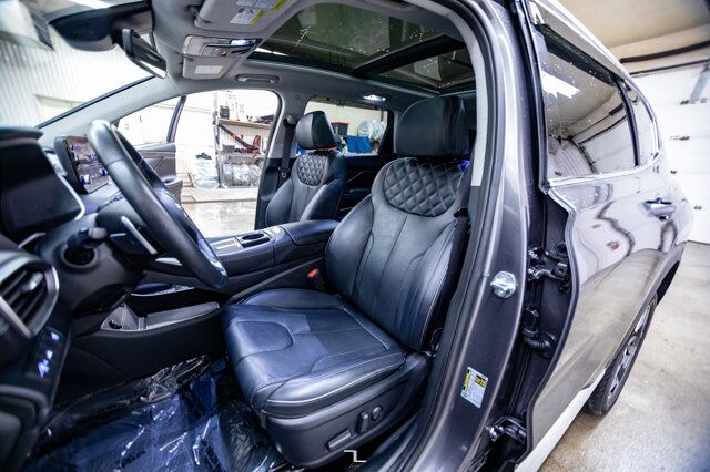 2021 Hyundai Santa Fe Hybrid AWD Preferred Leather Roof BCam Red Deer AB