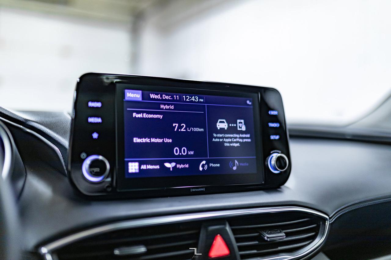 2021 Hyundai Santa Fe Hybrid AWD Preferred Leather Roof BCam Red Deer AB