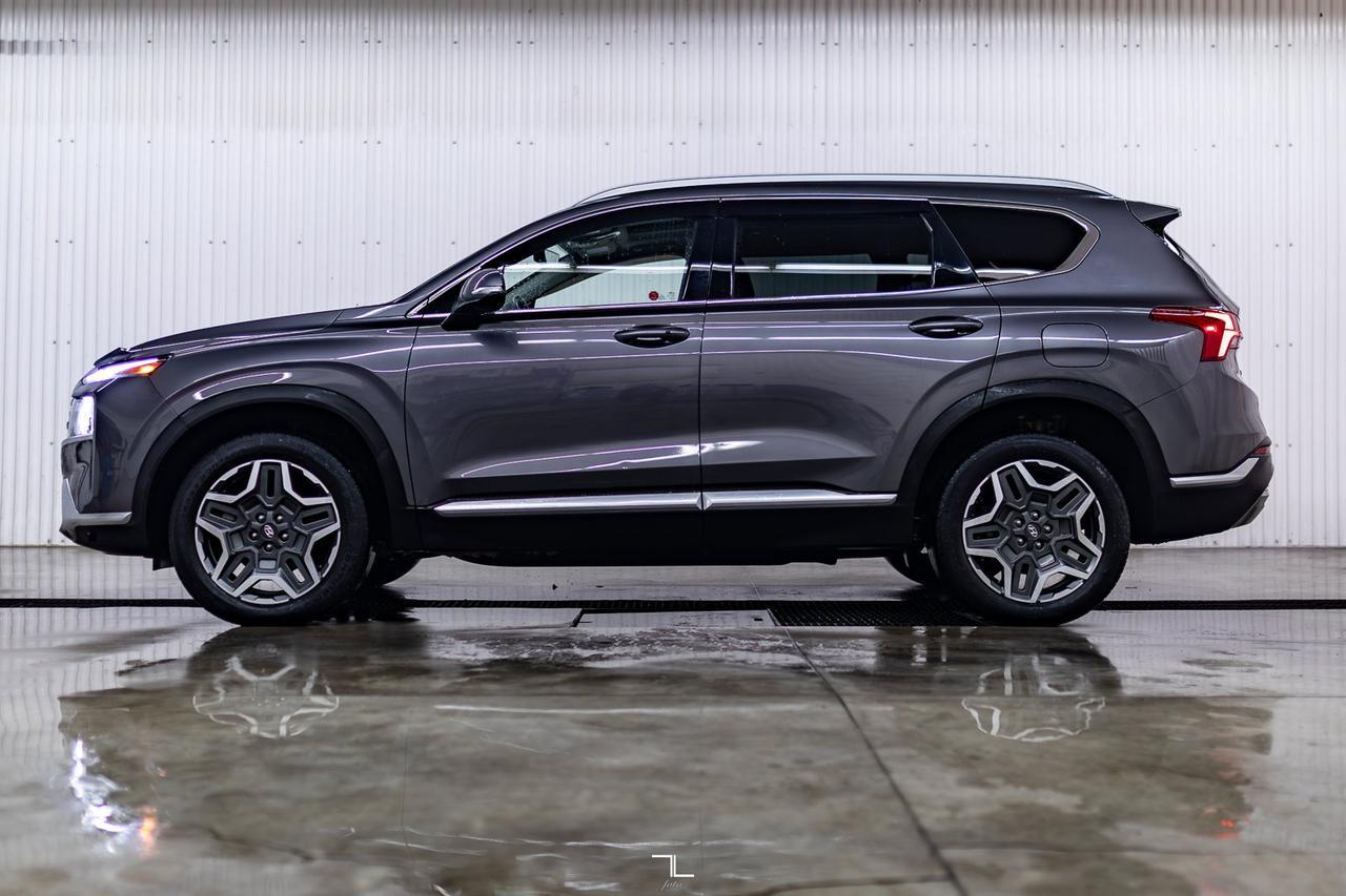 2021 Hyundai Santa Fe Hybrid AWD Preferred Leather Roof BCam Red Deer AB