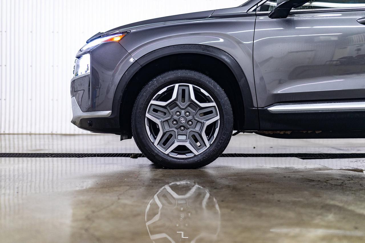 2021 Hyundai Santa Fe Hybrid AWD Preferred Leather Roof BCam Red Deer AB