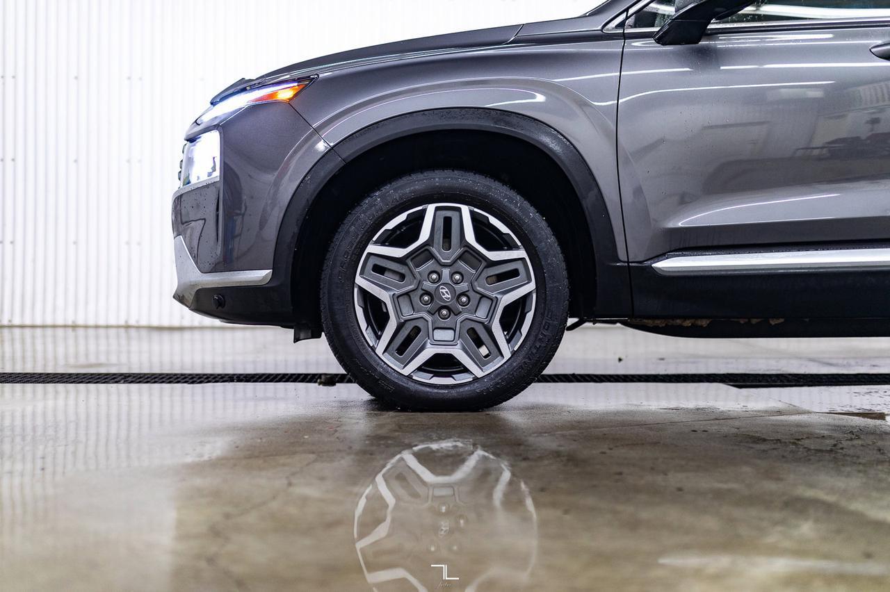 2021 Hyundai Santa Fe Hybrid AWD Preferred Leather Roof BCam Red Deer AB
