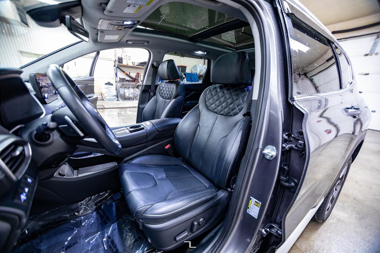 2021 Hyundai Santa Fe Hybrid AWD Preferred Leather Roof BCam Red Deer AB