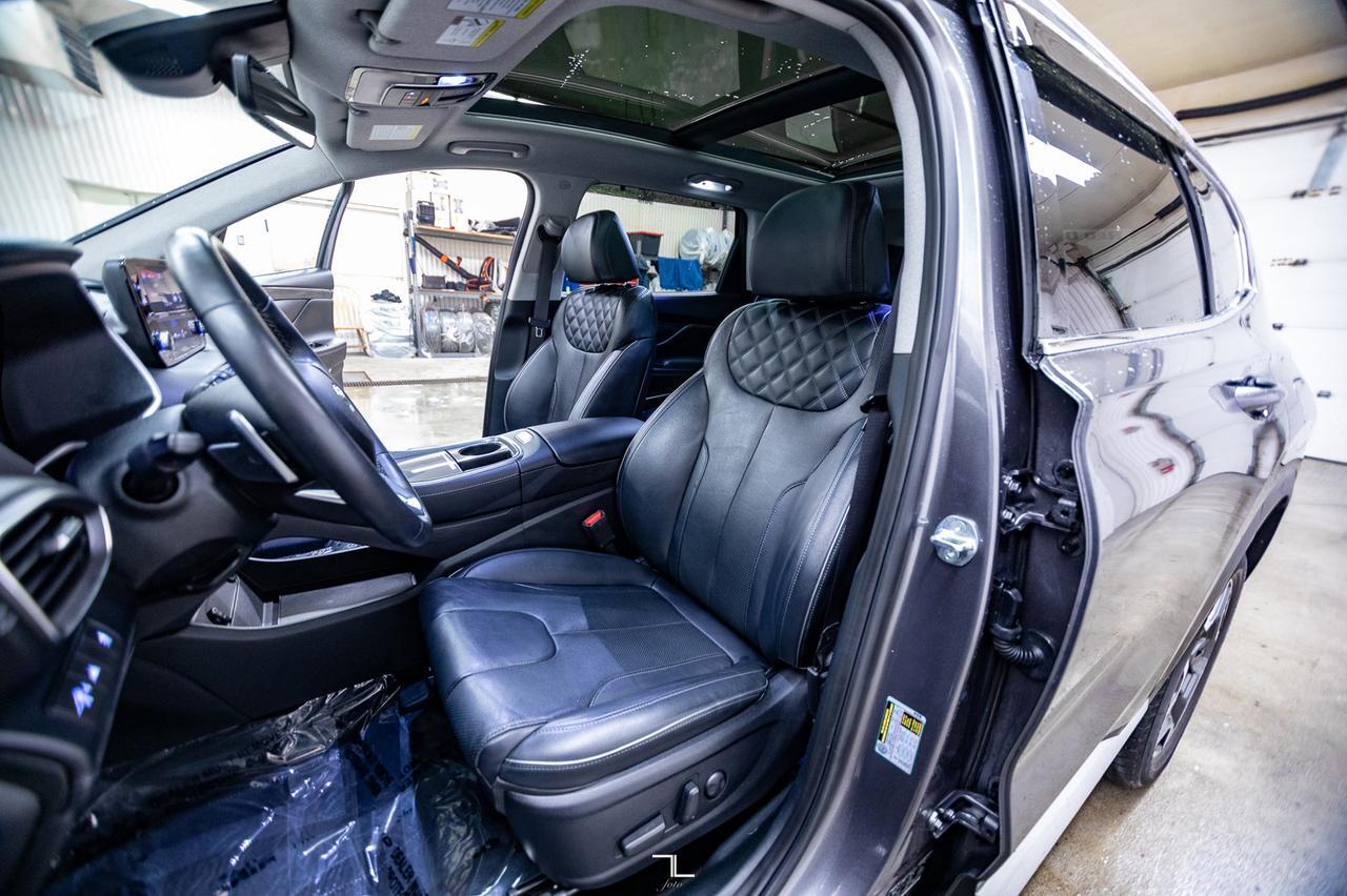 2021 Hyundai Santa Fe Hybrid AWD Preferred Leather Roof BCam Red Deer AB