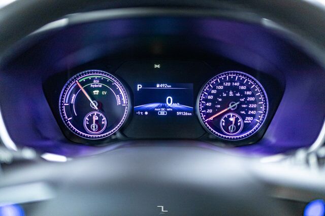 2021 Hyundai Santa Fe Hybrid AWD Preferred Leather Roof BCam Red Deer AB