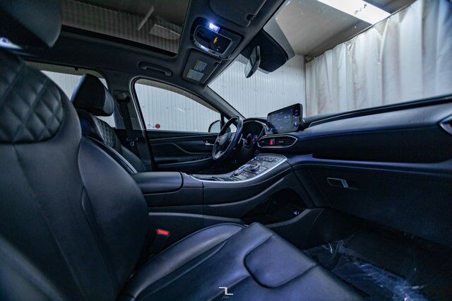 2021 Hyundai Santa Fe Hybrid AWD Preferred Leather Roof BCam Red Deer AB