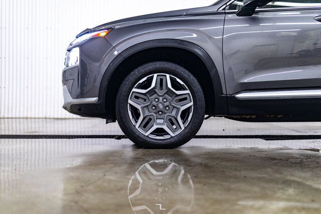 2021 Hyundai Santa Fe Hybrid AWD Preferred Leather Roof BCam Red Deer AB