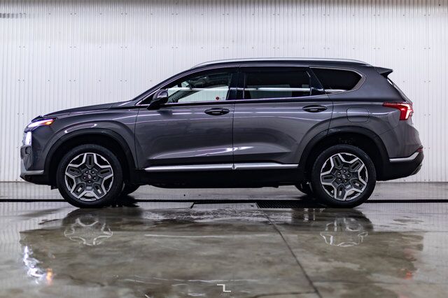 2021 Hyundai Santa Fe Hybrid AWD Preferred Leather Roof BCam Red Deer AB