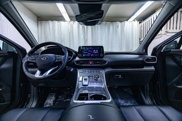 2021 Hyundai Santa Fe Hybrid AWD Preferred Leather Roof BCam Red Deer AB