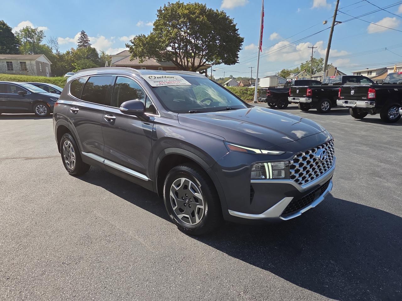 2021 Hyundai Santa Fe Hybrid Blue