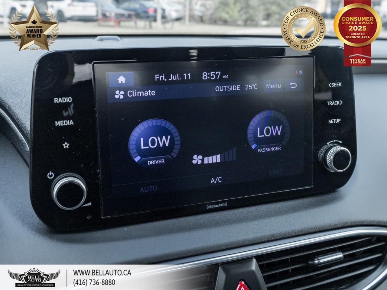 2021 Hyundai Santa Fe Preferred | AWD | APPLECAR | B.CAM | B.SPOT | PWR&HTD SEATS | PARKASSIST | LANEDEPARTURE Toronto ON