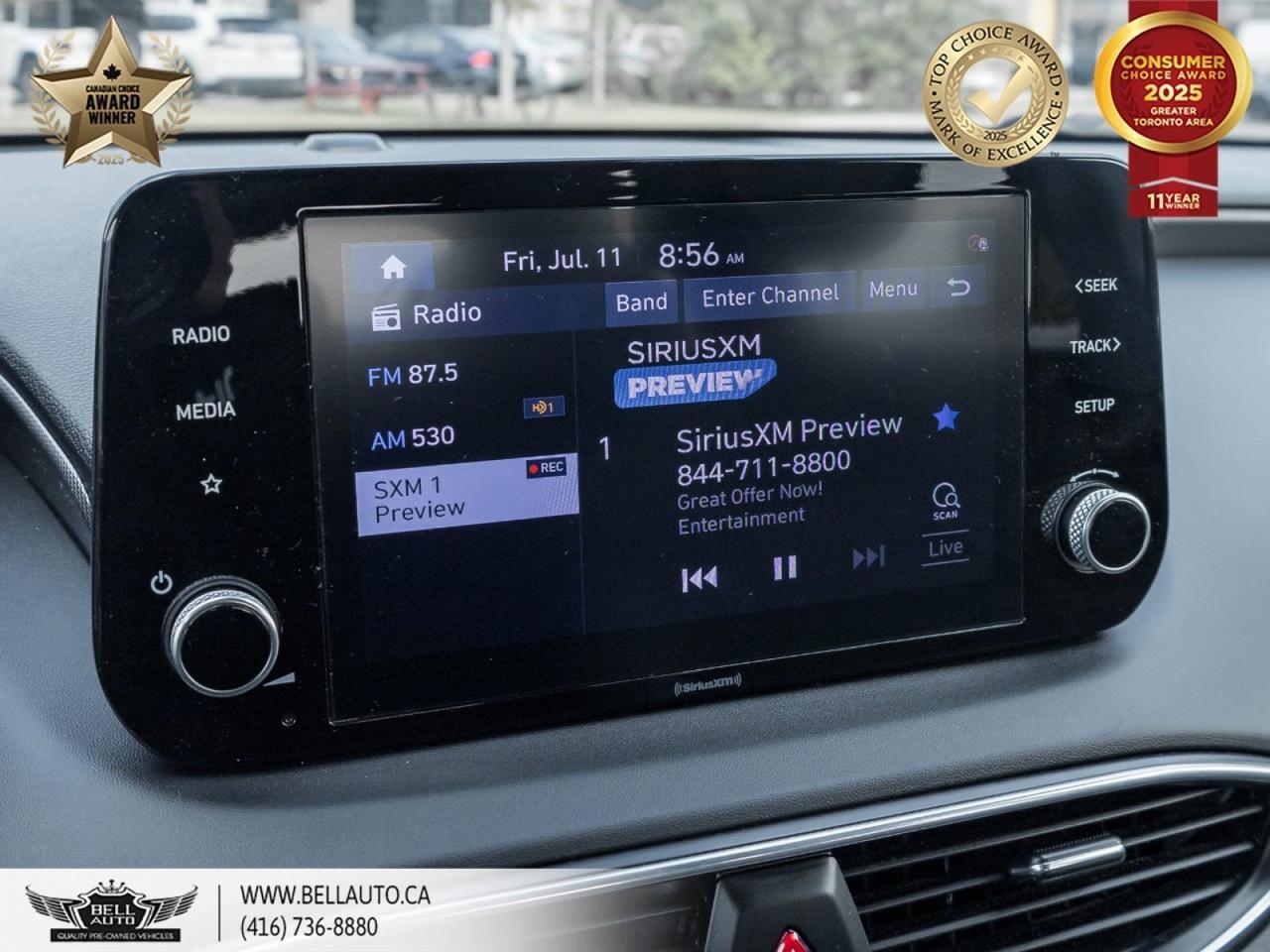 2021 Hyundai Santa Fe Preferred | AWD | APPLECAR | B.CAM | B.SPOT | PWR&HTD SEATS | PARKASSIST | LANEDEPARTURE Toronto ON