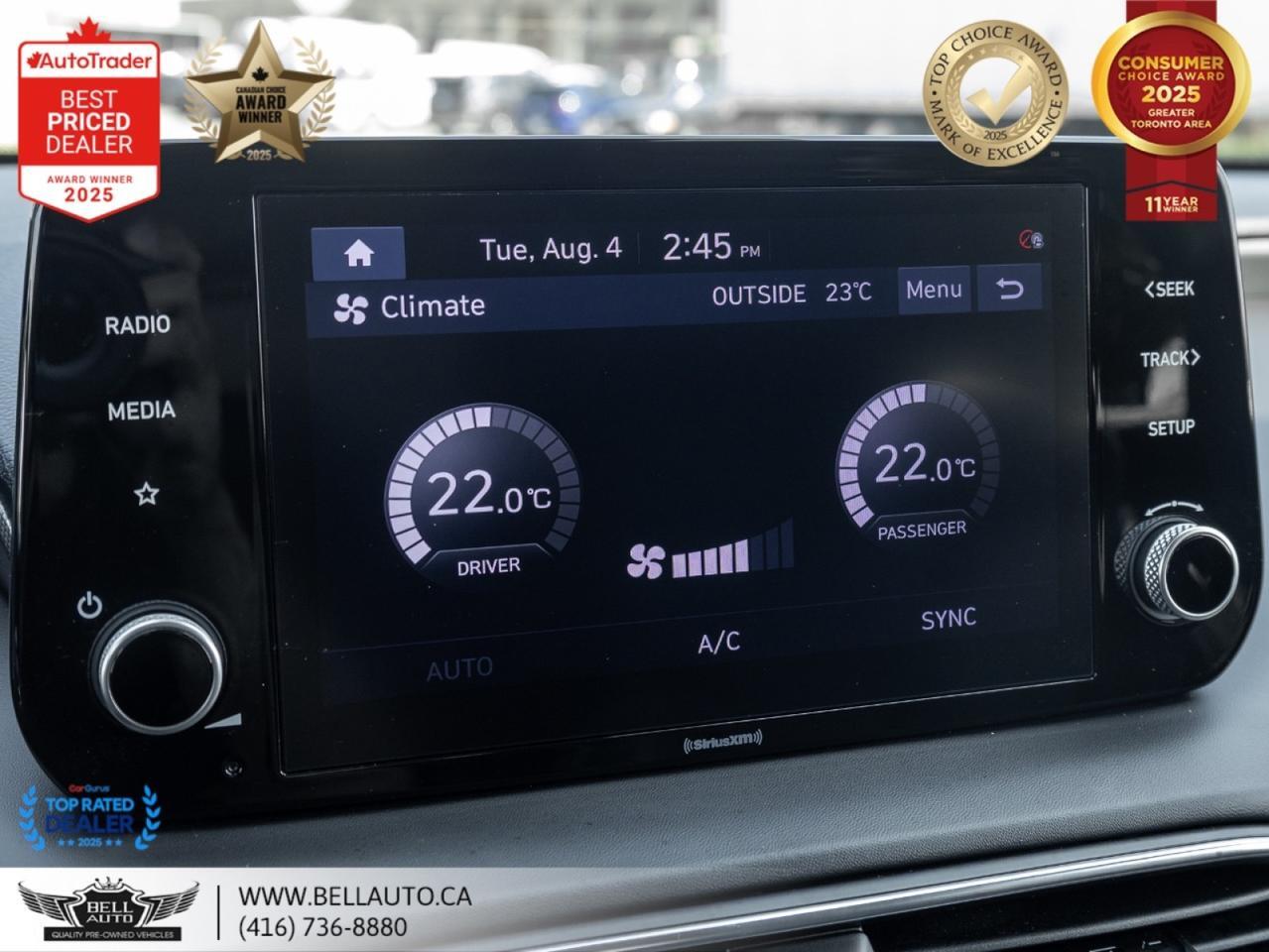 2021 Hyundai Santa Fe Preferred | B.CAM | PANO | CARPLAY | DRIVEMODS | NOACCIDENT Toronto ON