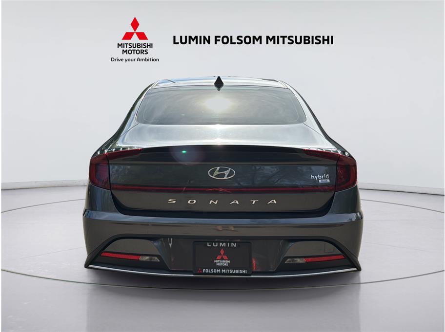 2021 Hyundai Sonata Hybrid Blue Sedan 4D Folsom CA