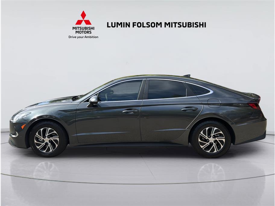 2021 Hyundai Sonata Hybrid Blue Sedan 4D Folsom CA