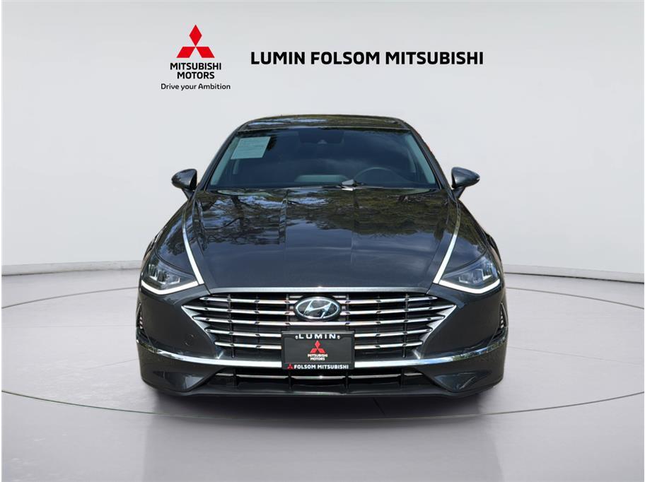 2021 Hyundai Sonata Hybrid Blue Sedan 4D Folsom CA