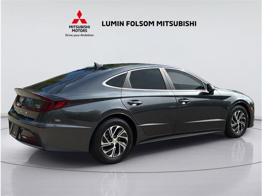 2021 Hyundai Sonata Hybrid Blue Sedan 4D Folsom CA