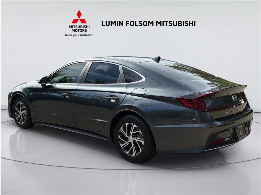 2021 Hyundai Sonata Hybrid Blue Sedan 4D Folsom CA