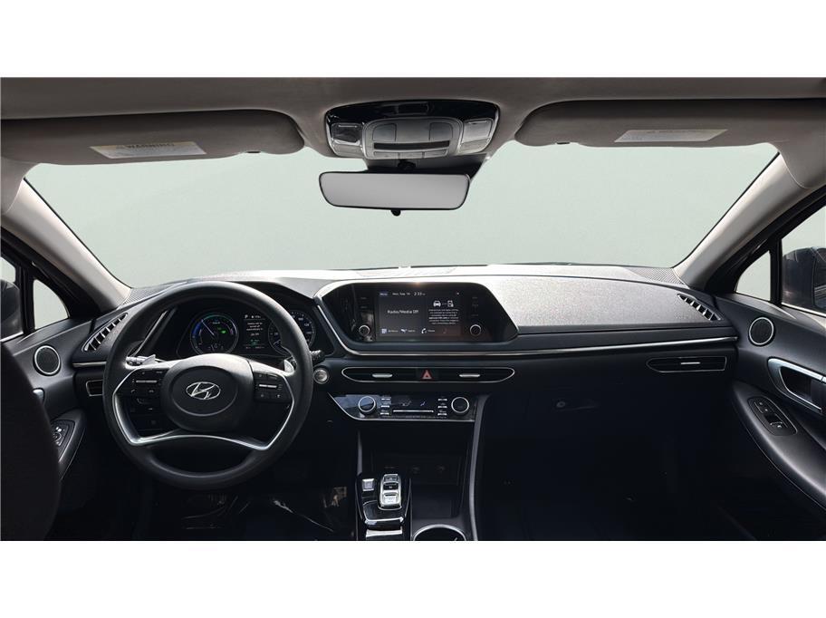 2021 Hyundai Sonata Hybrid Blue Sedan 4D Folsom CA