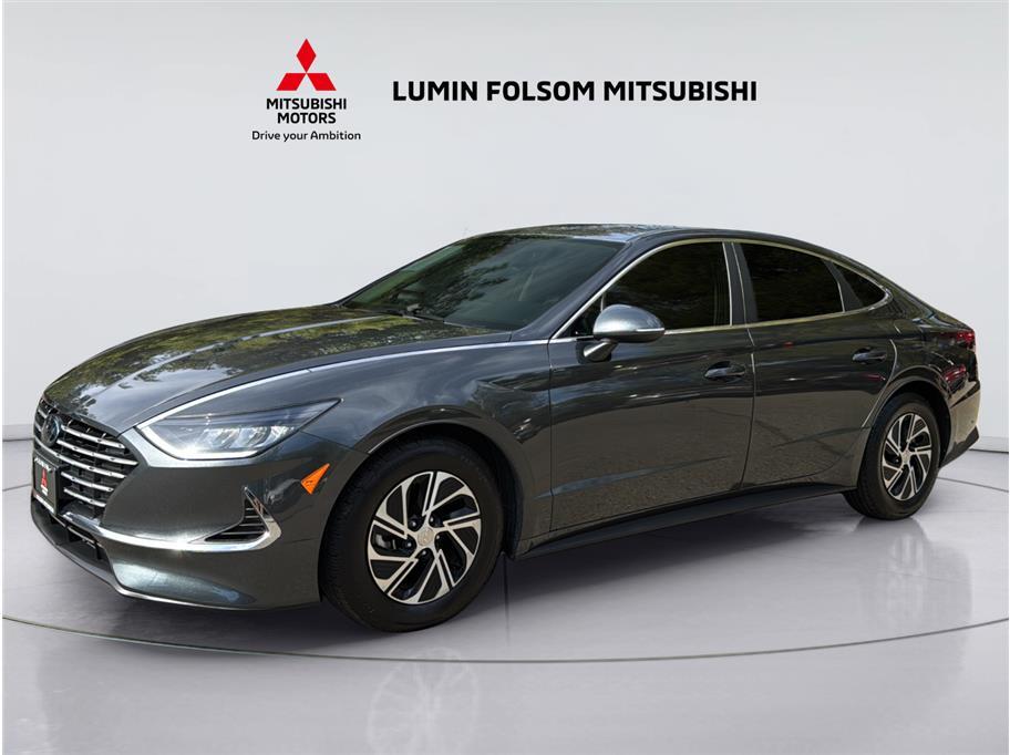 2021 Hyundai Sonata Hybrid Blue Sedan 4D
