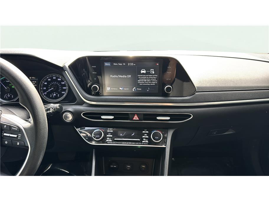 2021 Hyundai Sonata Hybrid Blue Sedan 4D Folsom CA