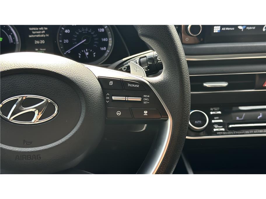 2021 Hyundai Sonata Hybrid Blue Sedan 4D Folsom CA