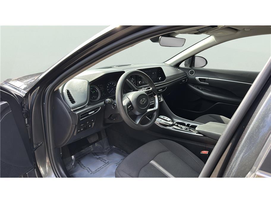 2021 Hyundai Sonata Hybrid Blue Sedan 4D Folsom CA