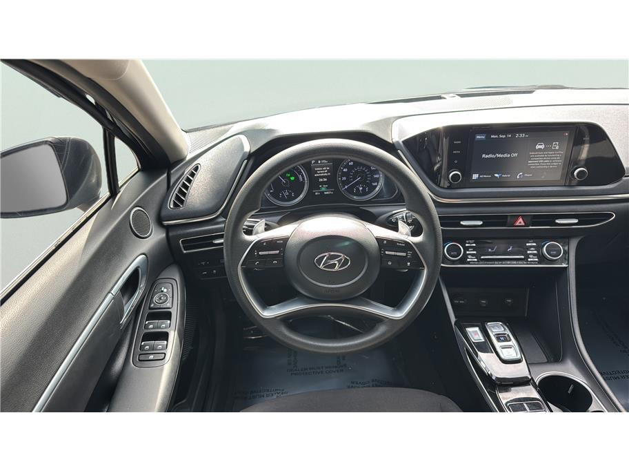 2021 Hyundai Sonata Hybrid Blue Sedan 4D Folsom CA