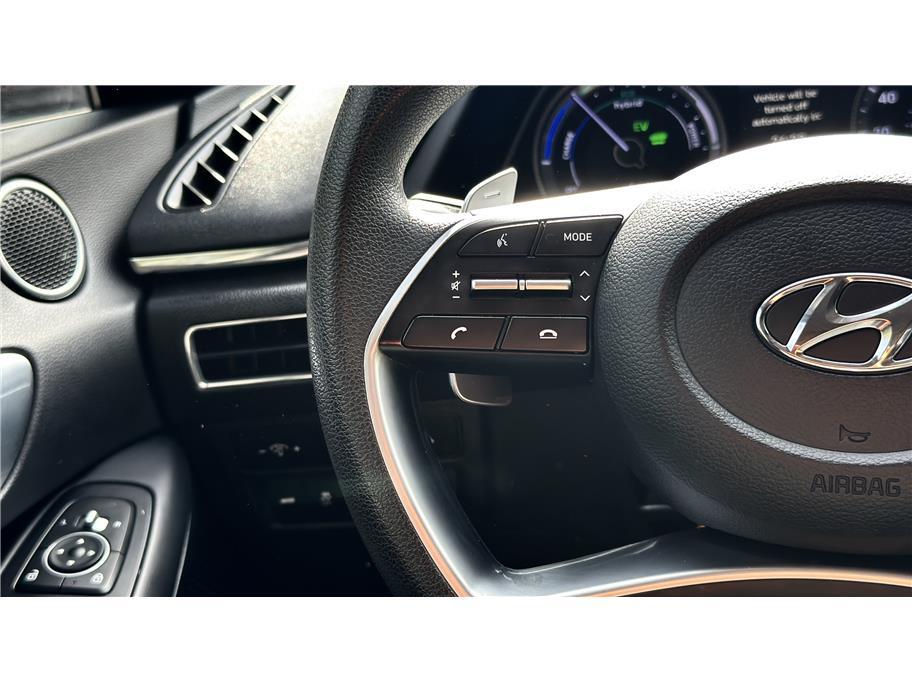 2021 Hyundai Sonata Hybrid Blue Sedan 4D Folsom CA