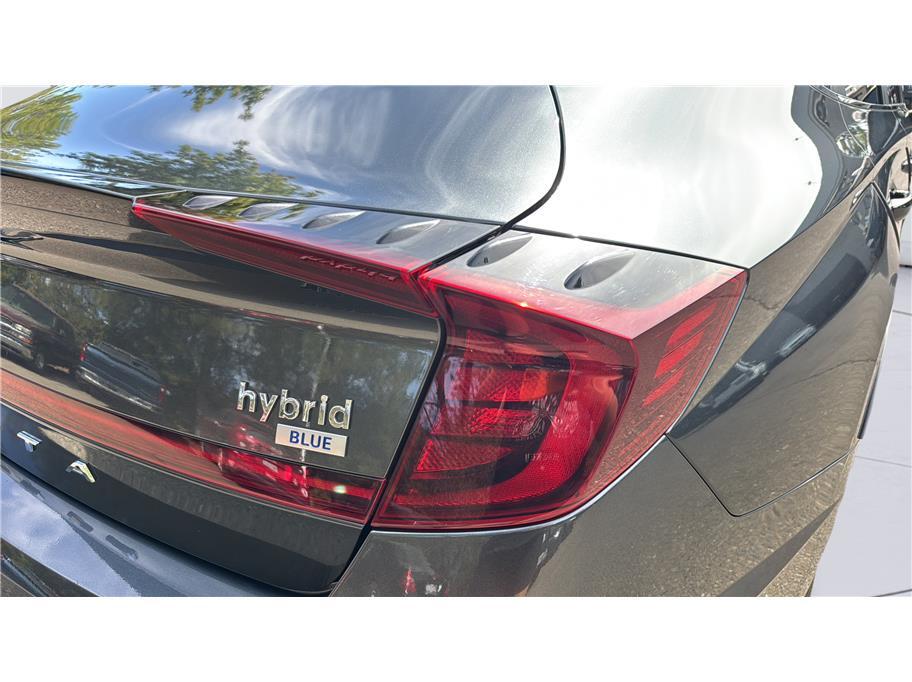 2021 Hyundai Sonata Hybrid Blue Sedan 4D Folsom CA